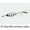 #3 UV Silver Blue Luminous Zebra, variant on Hayabusa Jack Eye Scabbard Spin FS418 Metal Sinking Jig with Treble Hooks - 30g