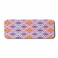 thumbnail image 1 of Tribal Computer Mouse Pad, Pattern of Ogee Inspired Motifs Floral Elements in Gradient Tones, Rectangle Non-Slip Rubber Mousepad Large, 31" x 12" Gaming Size, Multicolor, by Ambesonne, 1 of 2