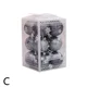 thumbnail image 3 of Bolas brillantes de colores para árbol de Navidad, 12 unidades, bola de luz galvanizada, caja de regalo, decoración de techo de Año Nuevo de Navidad, Bal F7w0, 3 of 5