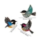 thumbnail image 3 of Pájaro para colgar en la pared,Arte de pared de pájaros de madera Decoración de pared de pájaros voladores de madera,Letrero de madera para colgar en la pared,decoración para sala de estar, 3 of 8