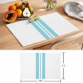 thumbnail image 6 of Holiday Themed Placemats Set of 2, Blue Stripes Non-Slip Place Mats Washable Table Mats for Kitchen Dining Table Decorations Indoor/Outdoor, 6 of 9