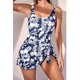 thumbnail image 3 of One Piece Swimdress Swimsuits for Women Tummy Control Swim Dresses Skirt Bathing Suit, 3 of 7