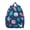 Blue-50, variant on Ladybug Student Backpack – Cute Red Ladybird Cartoon Print With Polka Dot Garden Nature Insect Pattern Design