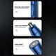 thumbnail image 3 of Vogacara Recortador de pelo de nariz eléctrico, removedor de cejas a lavable de 360 grados, cortapelos de cabeza de acero inoxidable y Juegos de afeitado Cabeza azul 2 piezas, 3 of 6