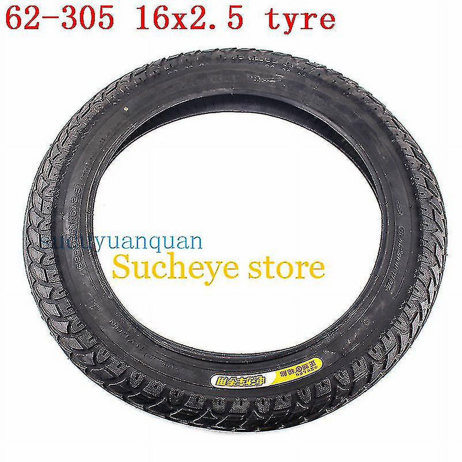 16*2.50 Tyre 16x2.50 64 305 Tire And Inner Tube Fit Electric Bikes Kids Bikes Small Bmx And Scooters