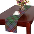 thumbnail image 4 of MKHERT Red Black Green Table Runner for Office Kitchen Dining Room Wedding Party 16x72 inch, 4 of 4