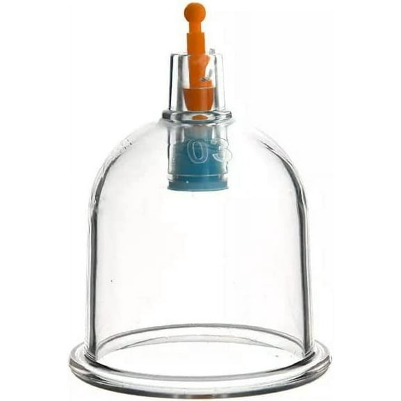 AHCS Cupping Therapy Vacuum Suction Disposable Hijama Cups Chiropractor Acupuncture Physiotherapy - Multiple Sizes - Free Cupping Gun One Pcs Express Delivery Worldwide (150, B3)