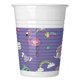 thumbnail image 1 of Disney - Vaso para Fiesta Diseño Unicornio de Plástico Minnie Mouse - Pack de 8 (Morado, Blanco), 1 of 2