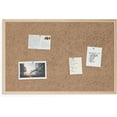 U Brands Cork Bulletin Board, 48 X 72 Inches - Large Office Corkboard With Birch Wood Frame, Horizontal Or Vertical Mount 4 thumbnail image