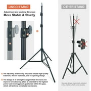 LINCO Photo Studio Lighting LED 2400 Lumens Umbrella Light Kit with Carrying Bag AM249