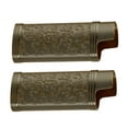 thumbnail image 1 of Retro Pattern Zinc Alloy Lighter Cover Sleeve Case For Travel Portable Durable Easy To Use With Secure, 1 of 8