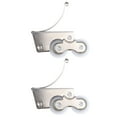 thumbnail image 1 of EeaseMX 2 rodillos de repuesto para puertas corredizas de doble rueda, para ventanas y armarios de casa., 1 of 7