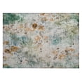thumbnail image 2 of Addison Rugs Chantille Indoor/Outdoor Transitional Floral Teal Washable Rectangle Rug, 1'8" x 2'6", 2 of 5