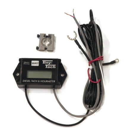 OEM DTI Tachometer/Hour Meter with 1/4" Transducer for Tracking Total Engine Run Time