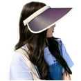 thumbnail image 1 of Summer Sun Visor Adjustable Breathable Large Beach Visor Hat Sun Protection Hat, 1 of 10