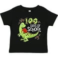 thumbnail image 3 of Inktastic 100 Days of School Cute Green Dinosaur Boys or Girls Toddler T-Shirt, 3 of 5