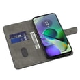 thumbnail image 2 of Funda tipo billetera Yuxing para Motorola Moto G54 5G Cuero rosa con tapa 3D, 2 of 5