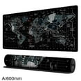 thumbnail image 4 of World Map Gaming Mouse Pad Large, Large Gaming Mouse Pad, Black World Map Desk Long Mouse with Keyboard Mouse Pads, Mat, 4 of 7