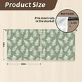 thumbnail image 2 of Kitchen Curtains Over Sink for Bathroom Window Cafe Basement Cortinas para Cocina Farmhouse Camper Rv Short Mini Curtain Saga Green Spring Plant Elegant Country Rustic Modern Cute - 26×24‘‘, 2 of 6