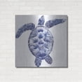 thumbnail image 3 of Luxe Metal Art 'Marine Turtle II' by Grace Popp, Metal Wall Art, 36"x36", 3 of 9