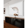 thumbnail image 4 of "Narwhal" Framed Painting Print, 4 of 6