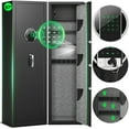 thumbnail image 1 of Kavey 5-6 Long Gun Safe, Quick Access Digital Gun Safe, Gun Storage Cabinet for Shotguns with Inner Cabinet, Shotgun Safe with Backlit Keypad, Mute Function & LED Light, 1 of 6