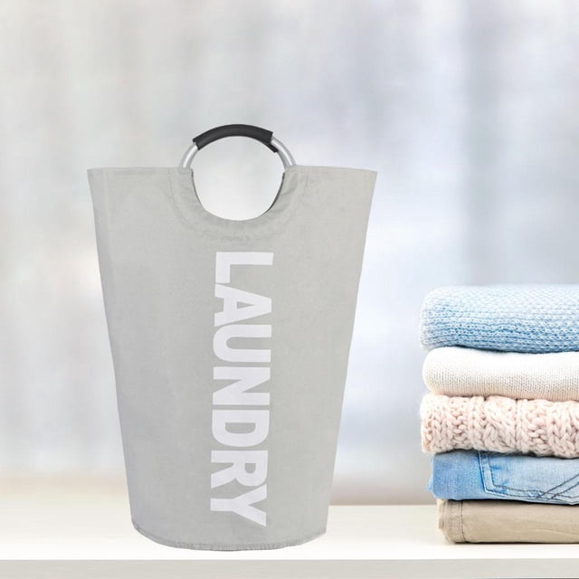 de vandería Grande Oxford Almacenamiento Plegable con Bolsa de 115 L Cesto de vandería Papelera de vandería para Arma gris cro Macarena Cesto de la ropa