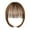 Light Brown, variant on Clip in Bangs Real Human Hair Fake Bangs Clip in Hair Extensions Clip on Bangs for Women Wispy Fringe Bangs Natural Hair Pieces for Daily Wear (Dark Brown)