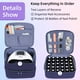 thumbnail image 3 of Estuche organizador para esmaltes de uñas ALSLEA con capacidad para 30 botellas, 3 of 8