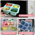 thumbnail image 4 of Qweryboo 4 Compartment Snack Containers, Portable Bento Divided Snack Boxes, Meal Prep Lunch Containers for Adults, Food Storage Containers for School, Work and Travel(Multicolor), 4 of 7