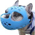 thumbnail image 1 of Dog Muzzle compatible Short Snout Dogs, Soft Silicone Muzzle compatible Biting Chewing, Ideal compatible Flat-faced Aggressive Dogs_Gift Of G, 1 of 5
