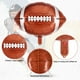 thumbnail image 5 of Globos de fútbol YOTHORN de 27 cm de aluminio para fiesta del Super Bowl, 6 unidades, 5 of 7