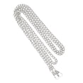 thumbnail image 1 of Bolso bandolera , correa de cadena, asa, bolso, reemplazo de cadena, 120 Plata Zulema Cadena del bolso, 1 of 8