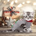 thumbnail image 2 of Suéter feo de Navidad para perros y gatos, disfraz de Navidad para mascotas, disfraz de perro de vacaciones, disfraz de regalo de Año Nuevo para perros pequeños y medianos (XS, espíritu gris), 2 of 5