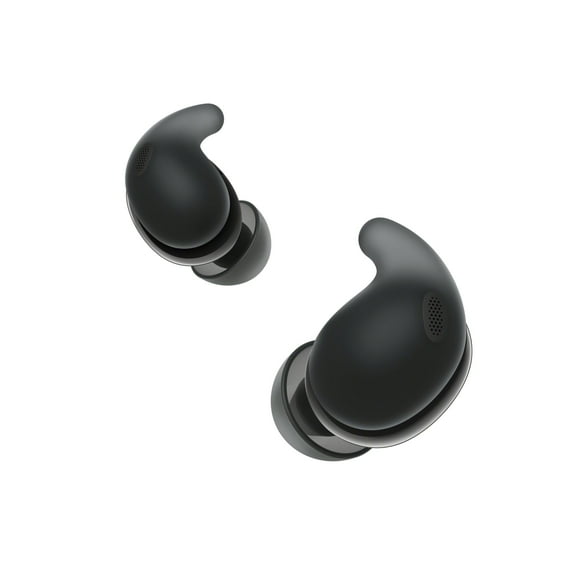 Sony LinkBuds Fit - Auriculares inalámbricos con cancelación de ruido, pequeños y ligeros con soportes de ajuste de aire recientemente desarrollados, color negro