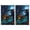 Halloween Scarecrow And, variant on 2 Pcs Funny Kitchen Towels,Halloween Scarecrow and Pumpkins At Night Microfiber Dish Towels,Kitchen Tea Towels,Kitchen Towel Set (18" X 26")
