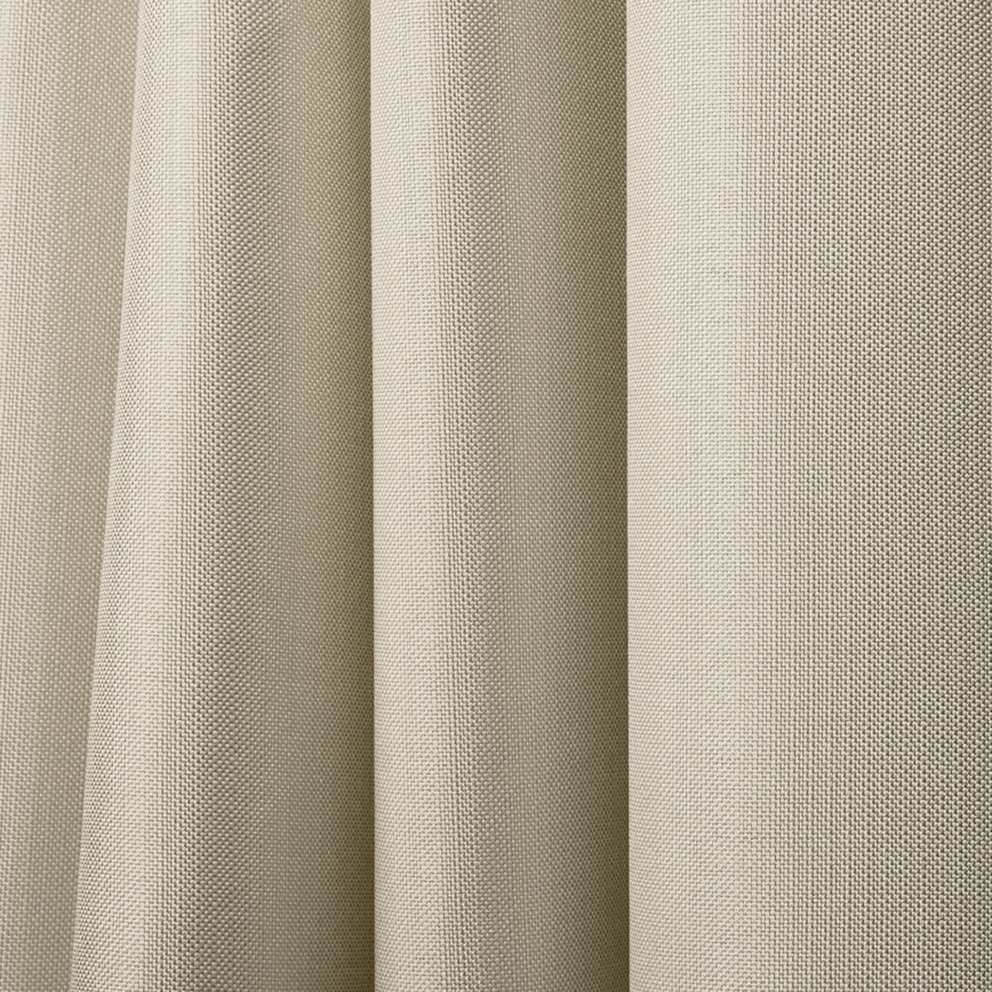 Exclusive Home Curtains Biscayne Indoor/Outdoor Two Tone Textured Tab Top Curtain Panels, 54"x120", Natural, Set of 2