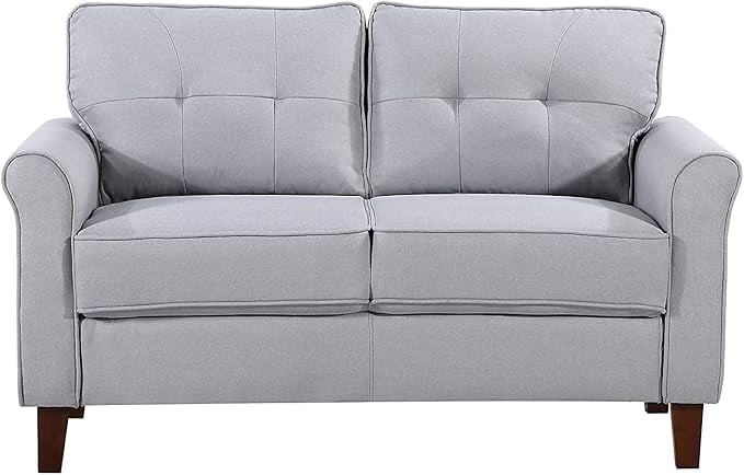 US Pride Linen Upholstery 2 seater loveseat