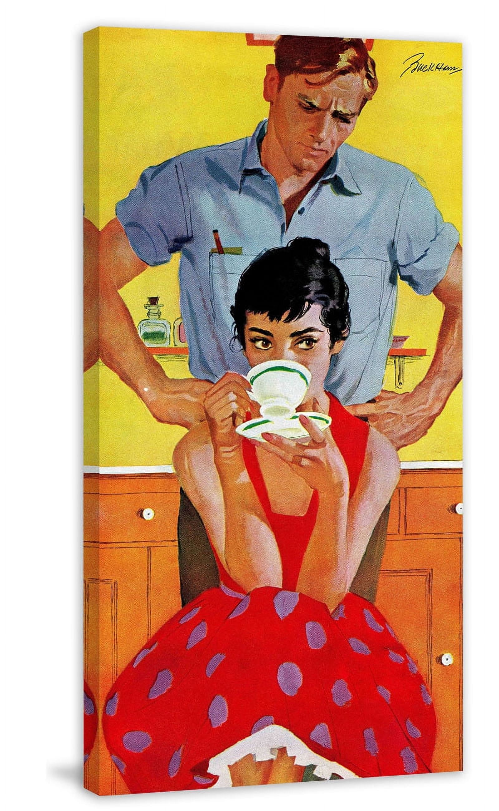 Marmont Hill "Too Late to Make Up" Painting Print on Canvas