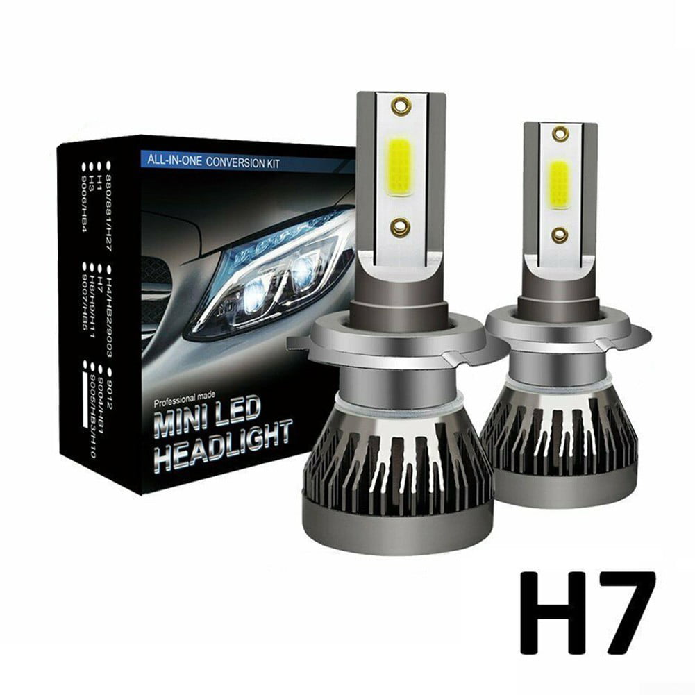 2* H7 110W 20000LM LED Headlight Conversion Kit Car Beam Bulb Driving Lamp 6000K 