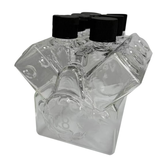 Decanters for Wine V8 Whiskey Decanter Elegant Wine Decanter for Spirits Glass Wine Decanter