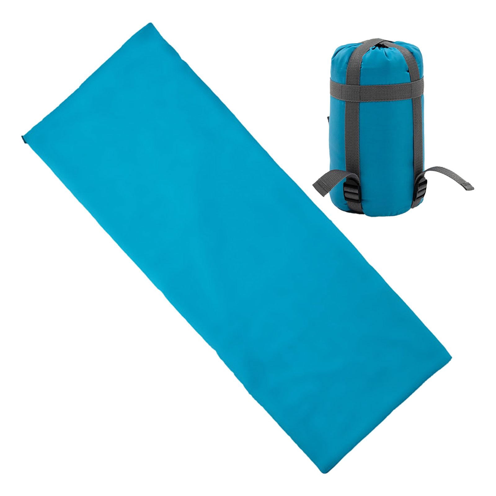 Wswqop Envelope Sleeping Bag for Men Women 3 Season Ultralight Camping Sleeping Bag for Blue