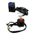 thumbnail image 1 of Interruptor de control de manilr de 2 piezas, interruptor de parada de arranque de bocina universal de 7/8 pulgadas y 22 mm DYNWAVEMX Interruptor de control del manillar, 1 of 8