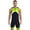 Fluorescent Green, variant on Mens Swimming Jumpsuit Sleeveless Zip Front Bodysuit Bathing Surfing Swimsuit Sport Unitard Blue L