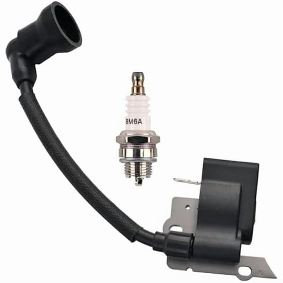 Ignition Coil 545081826 with Spark Plug for Weed Eater Trimmer & Blower, Compatible with FB25 MX550 XT700 Models