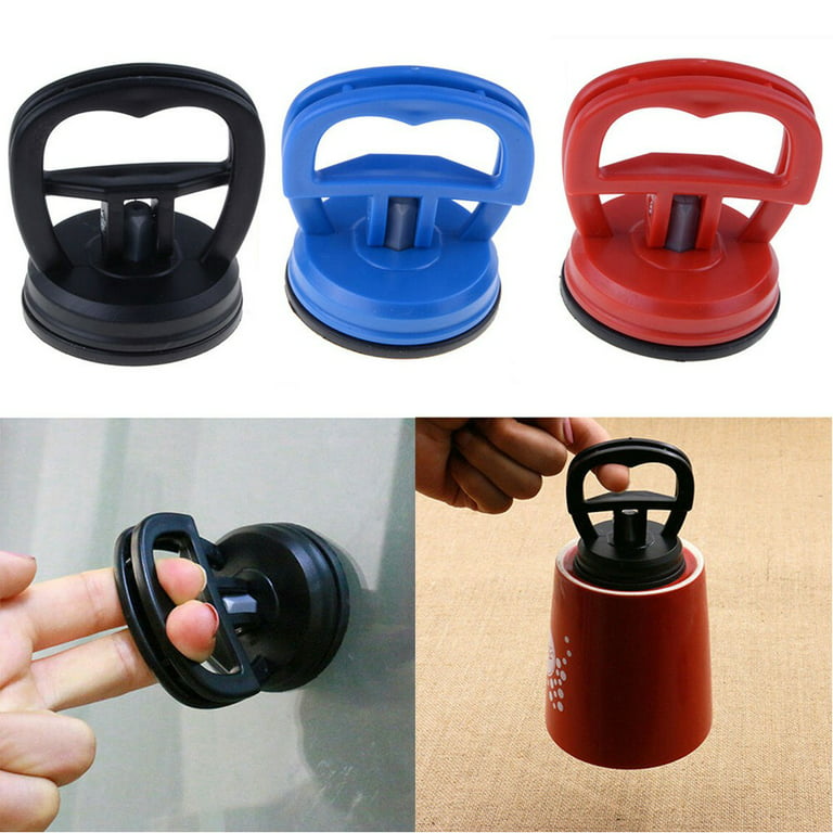 BENTISM 3PCS Auto Car Body Dent Puller Suction Repair Pull Panel Ding  Remover Sucker Cup Tool One Large + Two Small