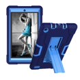 thumbnail image 1 of SOATUTO for All-New Fire 7 2019/2017(9th Gen,7th Gen)Tablet,Heavy-Duty Drop-Proof and Shock-Resistant Rugged Hybrid with Built-in Stand Case - Gray+Green, 1 of 6