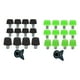 thumbnail image 1 of Juego de 24 tacos para botas de fútbol, accesorios imprescindibles para deportistas, 1 of 9