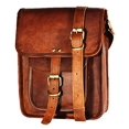 thumbnail image 2 of Satchel and Fable Leather I Pad Messenger Tablet Cross Body Shoulder Bag 11 Inch, 2 of 4