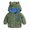 Green, variant on Vedolay Tops for Boy Casual Toddler Boys Winter Jacket Lapel Button Down Coat Warm Outerwear,Green 6-12 Months